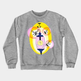 Fairy Lights and the Lamp 2 Crewneck Sweatshirt